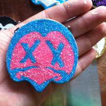 Mini-Penguin Chain (Pink/Blue)