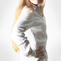 Women's Full Cotton Fashion Shirt-Vigor Grace