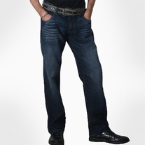 Men's Vintage Straight Jeans-Fotini Regular Fit