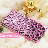 New Bling Crystal Sparkle Relief Pattern With Rhinestones iPhone Case