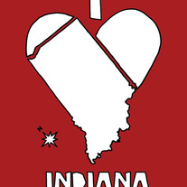 Indiana love, 5x7 print
