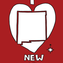 New Mexico love, 5x7 print