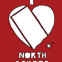 North Dakota love, 5x7 print