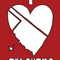 Oklahoma love, 5x7 print