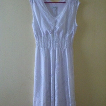 Dressbarn White Summer Dress 
