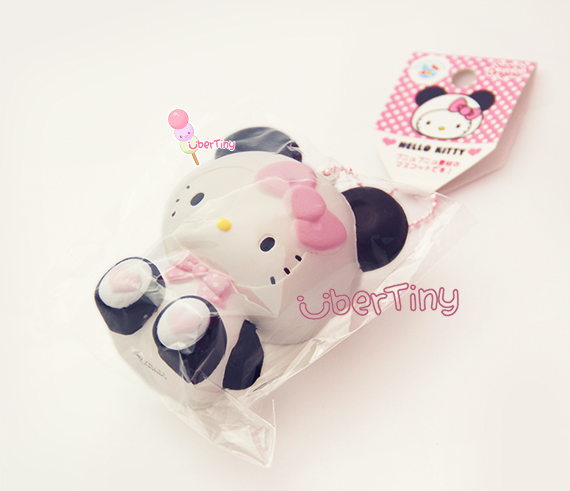 Super Rare Hello Kitty in a Panda Costume Squishy ? Uber Tiny ? Online Store Powered by Storenvy