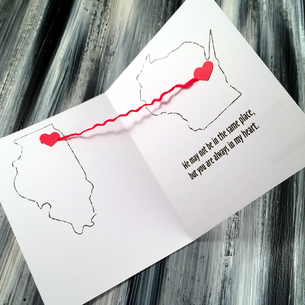 long distance love greeting card greeting cards by twisted oaks