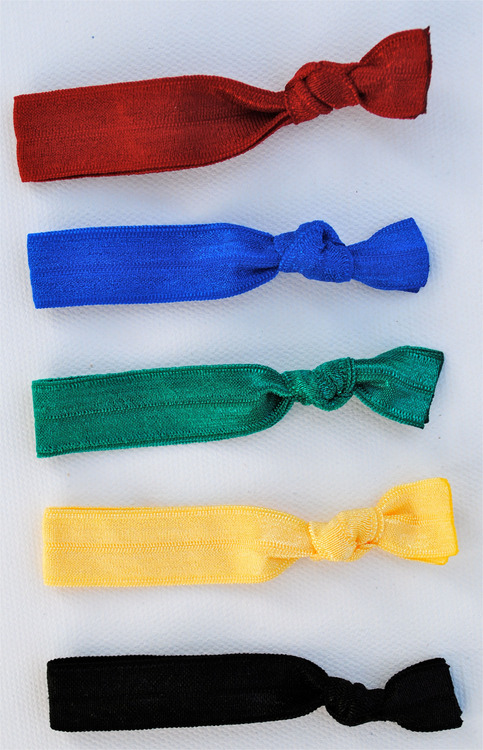 The Olympic Set- 5 No-Crease Hair Ties