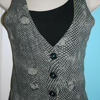 Free People Skull Vest