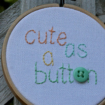 Cute as a Button