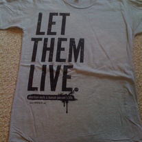 "Let Them Live" T-shirt