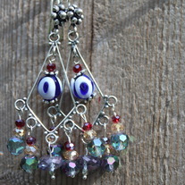 Peacock Earrings 