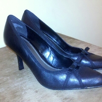 Merona Black Heels Sz 9
