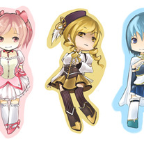 Madoka Magica Keychains