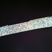 White with Sea Green