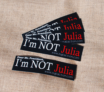 I’m not Julia