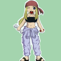 Sticker - Winry (FMA Fanart)