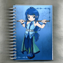 Notebook S - Elemental Chibi Bishonen: Water