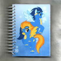 Notebook S - My Little Pony FiM: Wonderbolts (Fanart)