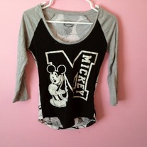 Mickey half sleeve top