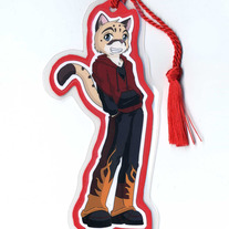 Bookmark - Raven Wolf - Kit Milford