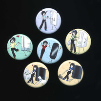 Buttons - I <3 Videogames