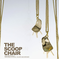 THE SCOOP CHAIR - SILVER