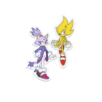 Mini Magnets - Sonic the Hedgehog Character Magnets (Fanart)