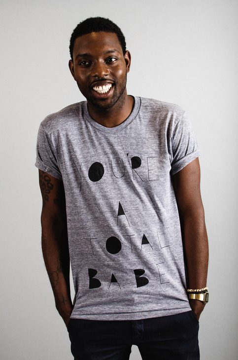Total Babe Tee (Athletic Grey)