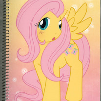Notebook L - My Little Pony FiM: Fluttershy (Fanart)