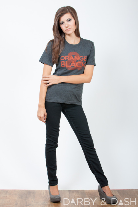 Orange & Black - Unisex Tee