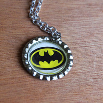 Batman Bottlecap Necklace 