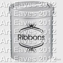 Floral Frame Canister Vinyl Decal