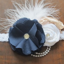 Navy Blue (BYU) headband