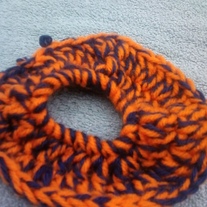 Crochet Auburn Scrunchie