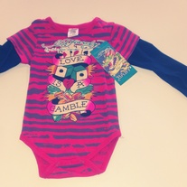 Ed Hardy "Love Gamble" Onesie