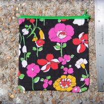 Neon Flower Pouch