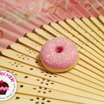 Light Pink Glitter Donut