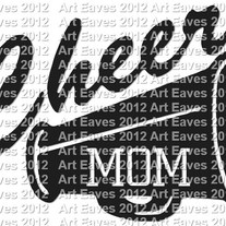 Cheer Mom Vinyl Car Decal
