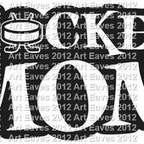 Hockey Mom Car Decal