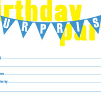 Birthday fill-ins | Surprise