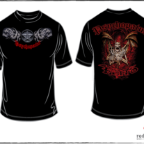 AA black t-shirt Gargouille