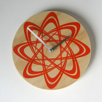 Objectify Atom Wall Clock