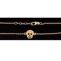 Skull Sign Bracelets - Gold