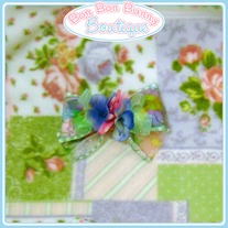 Floral Ribbon Bow