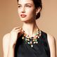 Kate Spade New York Roped In Gold Triple Strand Multi Gem Necklace - Thumbnail 2