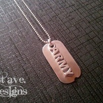 Army dog tag