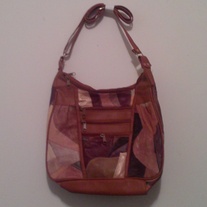 Patchwork Leather Shoulder Bag 