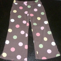 Brown Pants With Polka Dots-Gymboree Size 3