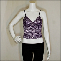 Purple Lace Camisole 